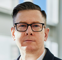 Direktør Alexander Hughes CEO portræt for kryptovaluta-handelsvirksomhed
